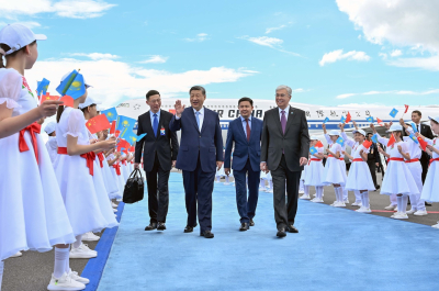 Как Казахстан встретил Си Цзиньпина
