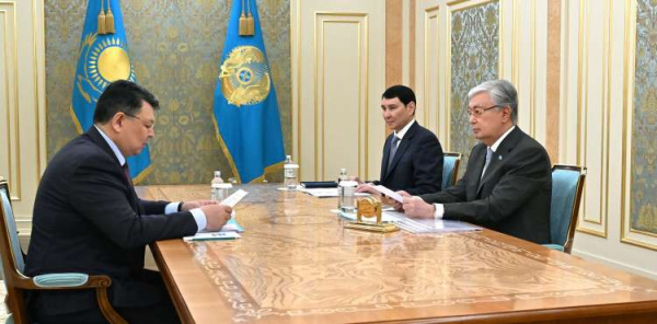 Токаев принял заместителя Премьер-министра Бозумбаева