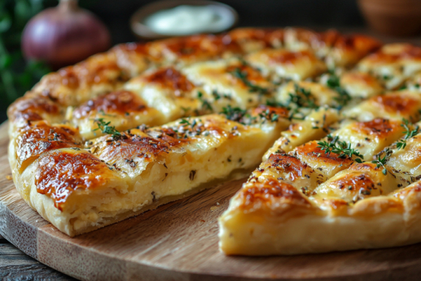 Пирог по-осетински с картошкой и сыром &mdash; готовлю сразу два, потому что один улетает мгновенно