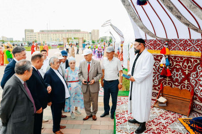 Театрализованный показ «Абай бейнесі» состоялся в Атырау