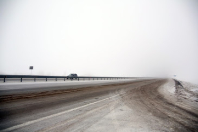 В двух областях закрыли дороги из-за непогоды