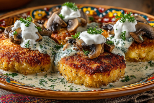 Вместо мяса &mdash; картошка с грибами: приготовил эти котлеты под соусом, и они покорили всю семью