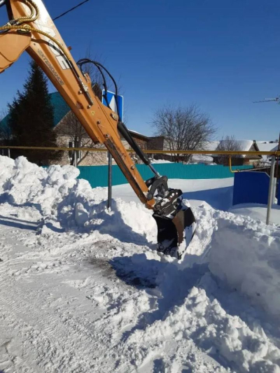 23 единицы техники задействованы в подготовке к паводку в Тукаевском районе