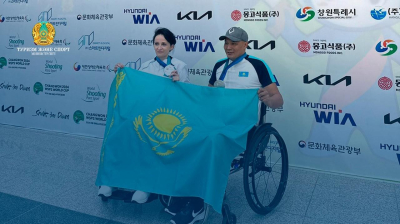 Казахстанцы завоевали еще одну медаль на Кубке мира по пара пулевой стрельбе