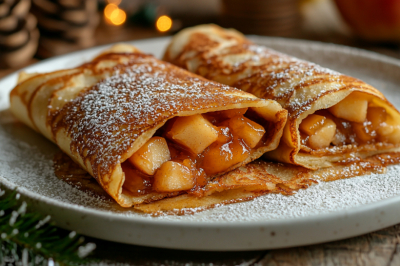 Никаких больше гренок и сырников. Вместо них французские блинчики с яблоками &mdash; лучший рецепт на Масленицу