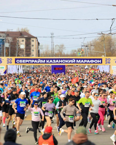 Сергей Шаров и Лилия Мендаева выиграли забег 10 км Казанского марафона