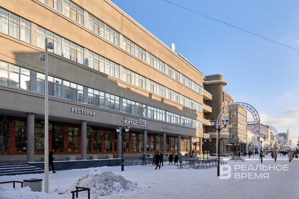 В Казани на две недели ограничат движение по улице Баумана