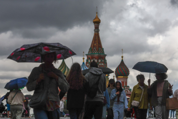 Дожди, слабый ветер и тепло до +18: погода в Москве в конце недели