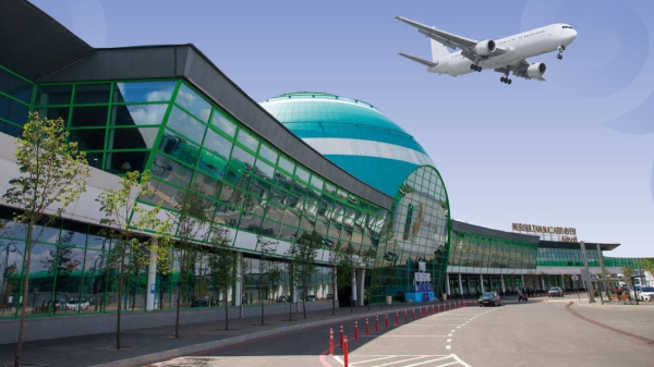 С 1 мая и до конца года в аэропорту Астаны вводятся ограничения в связи с капремонтом взлетно-посадочной полосы