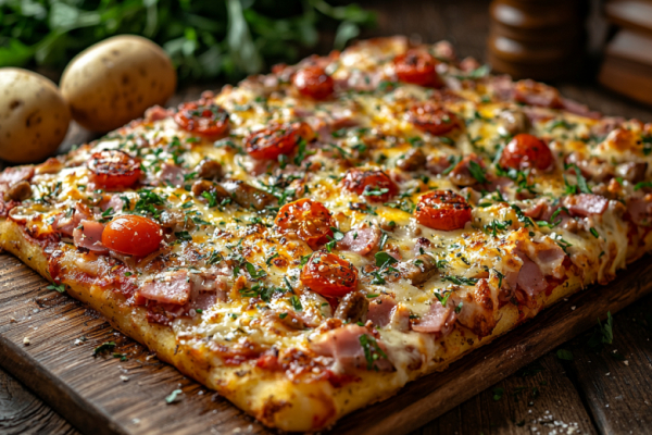 Тру картошку и смешиваю с яйцом &mdash; выходит вкуснее и дешевле пиццы: для завтраков и чаепитий