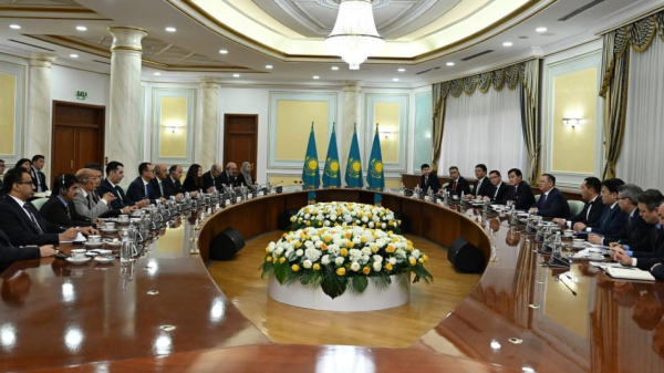 Minister of Foreign Affairs of Kazakhstan Received Ambassadors of Arab States