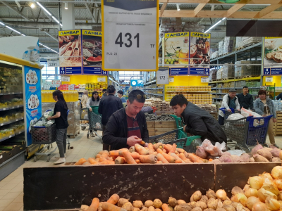Рост цен на картофель в Актобе набирает обороты второй месяц подряд