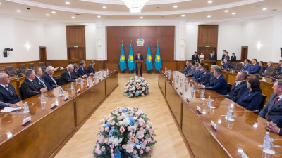 День шахтёра: специалистам и ветеранам отрасли вручили госнаграды