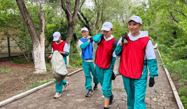 Экологический квест «Молодёжь за Таза Қазақстан!» провели в Карагандинской области