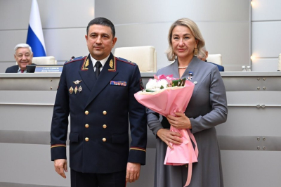 Министру культуры Татарстана вручили награду за содействие МВД