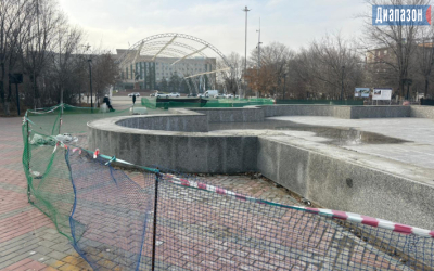 Ремонт фонтана за 201 миллион не закончили в срок
