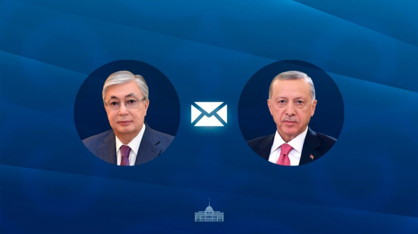 Токаев поздравил Эрдогана и турецкий народ