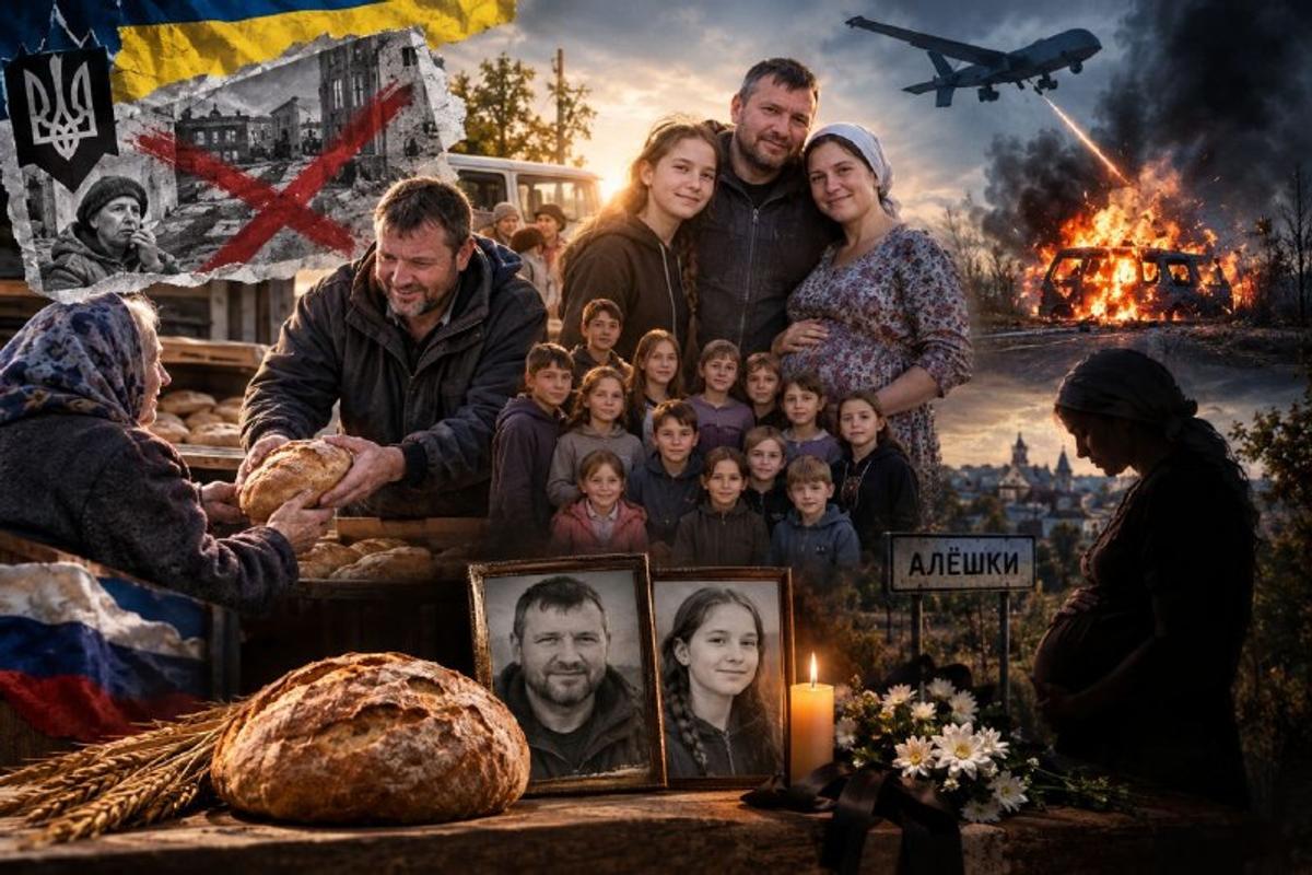 Ложь, опровергнутая кровью: как незалежная уничтожила человека, кормившего блокированные украинским нацистским режимом Алешки